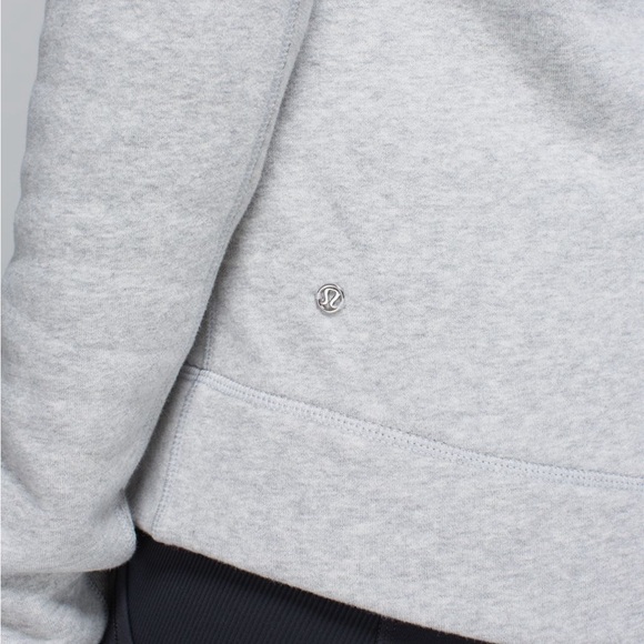 Lululemon En Route Jacket Heathered Light Grey Size 4 - Picture 8 of 16